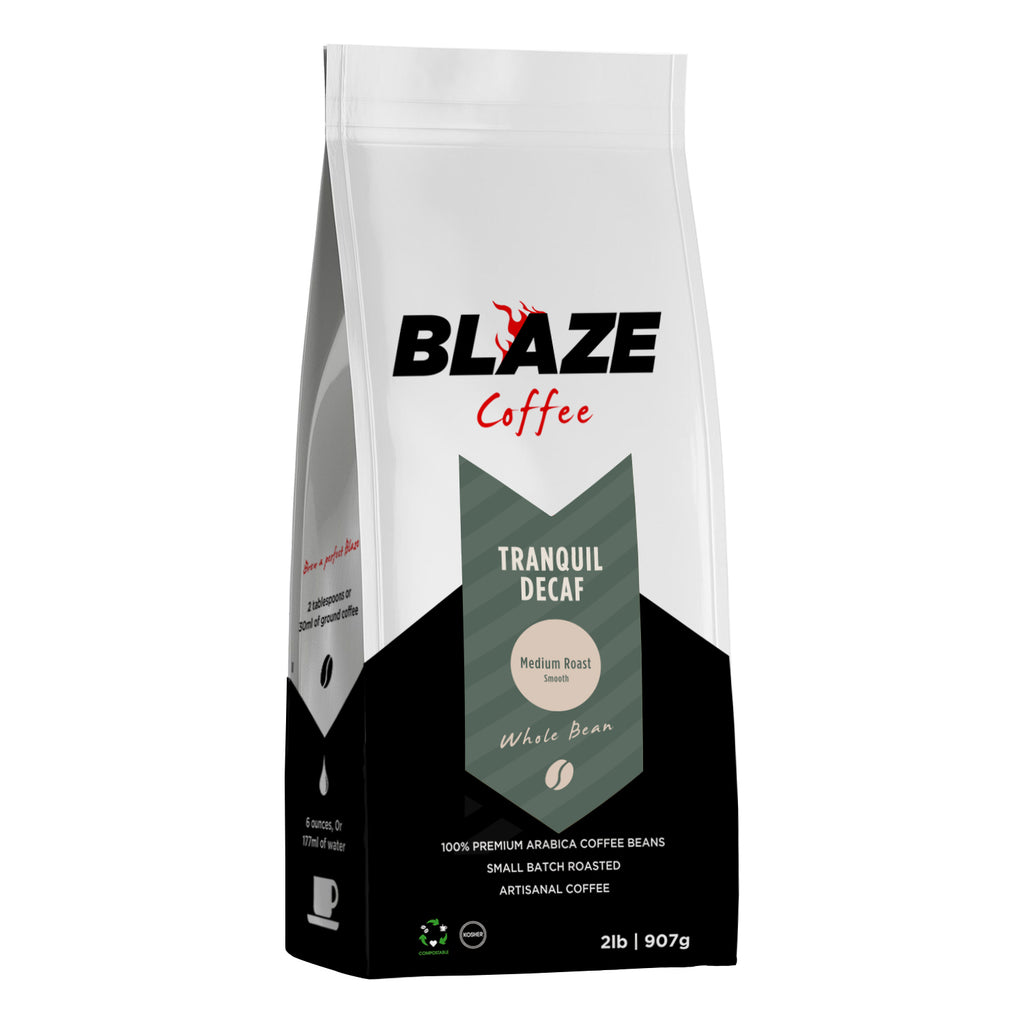 Tranquil Decaf - Medium Roast Coffee - Blaze Coffee Roasters